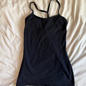 lululemon athletica Black Slim Fit Strappy Camisole